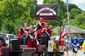 Klondike Kates Singing at Parade